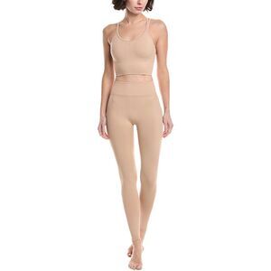 Phat Buddha Womens  2Pc Bra & Legging Set, Pink